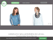 Tablet Screenshot of levia-therapiezentrum.de